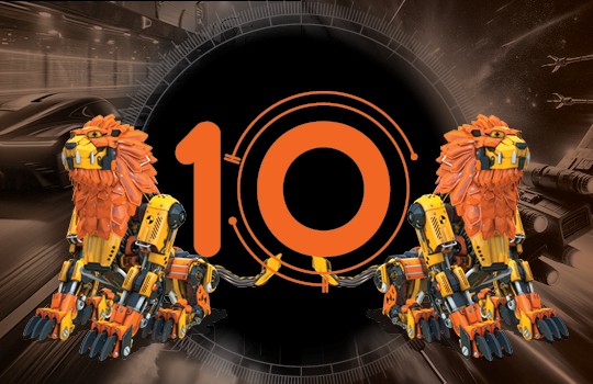 Lionbridge Games 10th Anniversary Logo